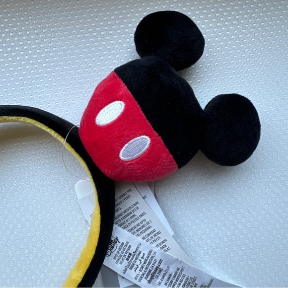 Mickey Mouse plush icon ear headband NWT - Picture 2 of 4